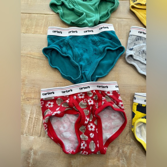 8 Carters boys toddlers underwear briefs - Picture 3 of 11